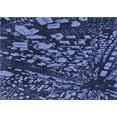 thumbnail image 1 of Ahgly Company Indoor Rectangle Patterned Night Blue Area Rugs, 2' x 5', 1 of 6