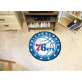thumbnail image 2 of FanMats 18848 Tapis Rond 27 Po. dia. Philadelphia 76ers, 2 of 5