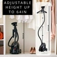 thumbnail image 5 of SALAV Performance Smart Auto off Upright Garment Steamer with Wheels & Descaler Packet, Black, 5 of 8