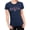 Navy, variant on Tropically Grown T-shirt Women's -Pipeline Designs