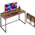 thumbnail image 1 of Folding Desk - Foldable Computer Desk for Small Spaces | Portable  Space-Saving Small Office &amp; Study/Writing Desk/Gaming | No Assembly | Bureau de Travail, 1 of 2