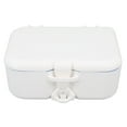 thumbnail image 1 of Dentures Storage Case, Cleansing Brush Denture Retainer Box  For False Teeth, 1 of 8