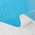 thumbnail image 5 of Erosebridal Ombre Strip Quilt King,Colorful Gradient Lines King Coverlet Set For Girls,3pcs, 5 of 7