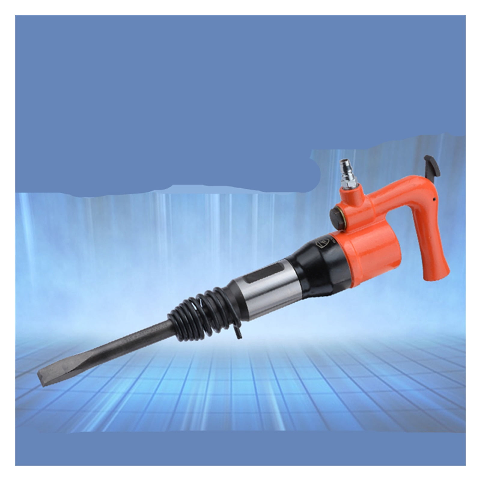 Borntun Pneumatic Air Shovel Rust Remover Chisel Machine for Removing Metal Burrs Welds Paint Scrap ,Power Hammer Drills