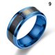 Duretiony Smart Sensor Body Temperature Ring Stainless Steel Fashion