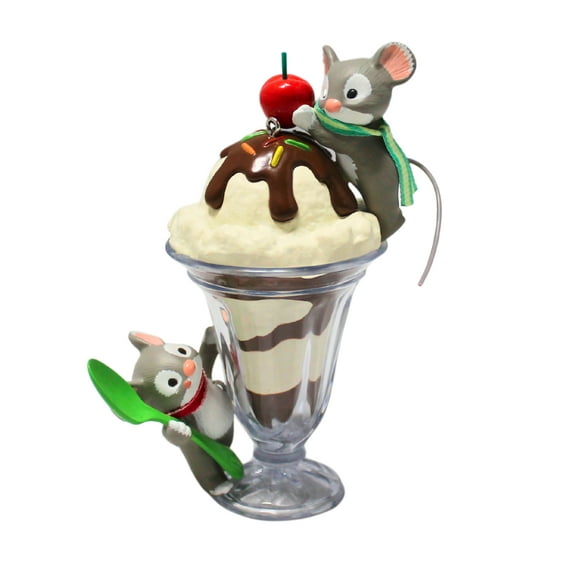 Hallmark Ornament: 2014 Mice Cream Sundae | QXC5078