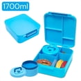 thumbnail image 3 of Lonchera Bento Portátil para Niños, Recipientes Cónicos para Almacenar Alimentos con Tapas, Lonchera Escolar para Niños., 3 of 5
