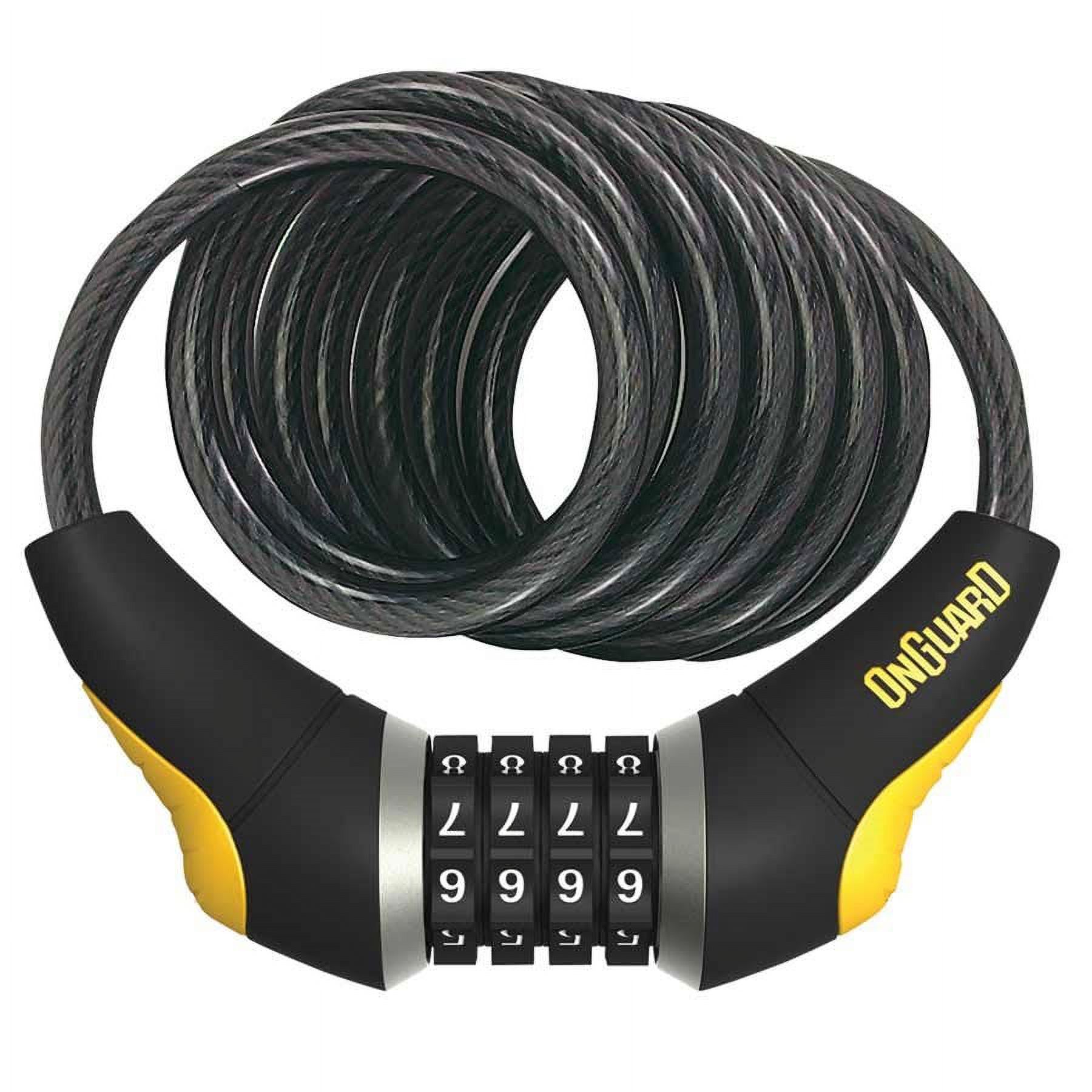 OnGuard Doberman Combo Cable Lock, 72" x 3/5"