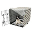 thumbnail image 5 of Abstract Dog Crate Cover, Colorful Circular Shapes Creative Concept, Easy to Use Pet Kennel Cover Small Dogs Puppies Kittens, 7 Sizes, Multicolor, by Ambesonne, 5 of 6