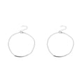 thumbnail image 2 of ZheElen Woman Anklet Exquisite Jewelry Accessory Simple Style Ankle Decoration Foot Chains Ankles Chain for Dress Decor Silver 2Set, 2 of 6