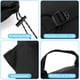 thumbnail image 3 of Eigraketly Bolsa de almacenamiento con cordón para patineta, correa de hombro ajustable, plegable, 3 compartimentos, bolsas para patineta, patinar, 3 of 6