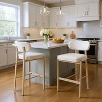 Aurea Barstool Light Gray Barstool, Modern Style, Ergonomic and supportive footrest, Plywood, Indoor Bar