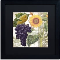 Trademark Fine Art "Dolcetto I" Canvas Art by Color Bakery, Black Matte, Black Frame