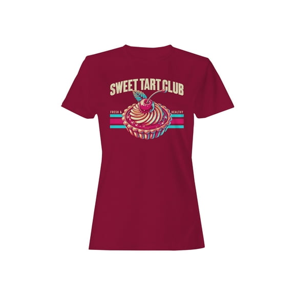 Sweet Tart Club Retro Design Women's T-shirt