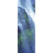 Panoramic Images  Waterfall in a forest Proxy Falls Three Sisters Wilderness Area Willamette National Forest Lane County Oregon USA Poster Print by Panoramic Images - 12 x 36