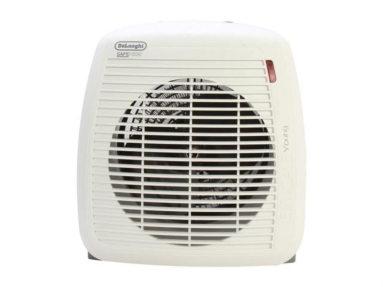 DeLonghi HVY1030 Upright Personal Fan Heater in Gray with White Faceplate -  Walmart.com