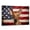 Pharaoh Hound, variant on Vizsla Dog American Flag Canvas Poster Wall Art Dog Pictures for Wall Decor Red White Blue Flag of USA Patriotic Painting Print for Living Room Bedroom Office