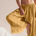 thumbnail image 4 of Karight Women Lace Long Bloomers Pants Elastic Waist Y2k Ruffle Pettipants Slip Cute Pantaloons Pumpkin Pants, 4 of 6