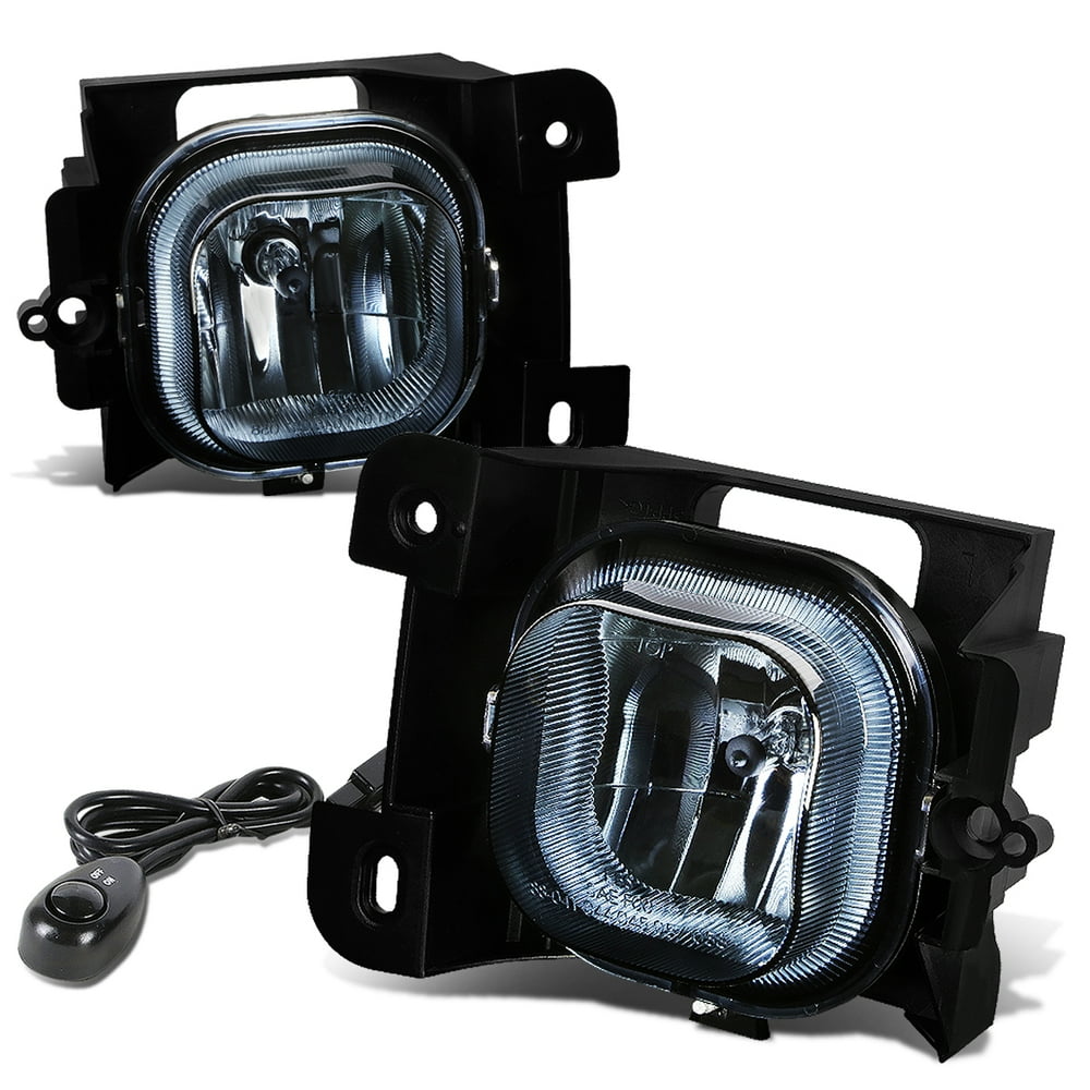 For 2004 to 2005 Ford Ranger Pair Bumper Driving Fog Lights + Switch