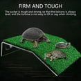 thumbnail image 4 of Turtle Plateforme de Baignade Tortue Rampe Réservoir Échelle Terrasse Simulation Pelouse, 4 of 6