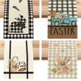 thumbnail image 4 of asddcavvf Easter Bunny Carrot Digital Printing Table Flag Western Restaurant Party Heat Insulation Fouling Table Cloth, 4 of 4