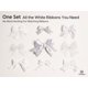thumbnail image 4 of Juego de cintas Vitalizart Luxury White de 36,58 m, 9 texturas y tamaños, 4 of 6
