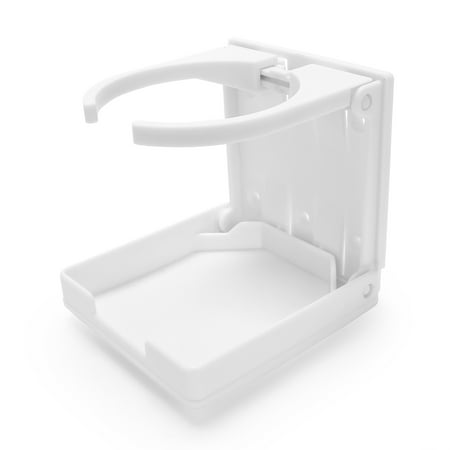 Camco Adjustable Drink Holder for RVs, cars, vans, White