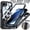 Black, variant on COAROVER for iPhone 16e/17e Magnetic Case,Full-Body Protective Phone Cover with Wrist Strap,Built-in Screen Protector,Mag Safe Compatible,Shockproof TPU Bumper Water-Resistant Cover,Black
