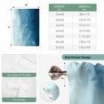 thumbnail image 6 of Blue Ombre Balloon Curtains for Bedroom/Front Door/Bathroom, Coastal Beach Modern Abstract Art Tie Up Curtains 63 Inch Length Light Filtering Kitchen Curtains Shades for Windows 46"x63", 6 of 8