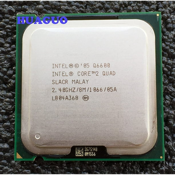 Intel Core 2 Quad Q6600 2.4 GHz QuadCore CPU Processor SLACR LGA 775 8M Cache