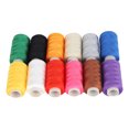 thumbnail image 2 of ANGGREK Fil Coloré, Ensemble de 12 Pcs Fil à Coudre Coloré Outils de Broderie en Polyester Fournitures de Tricotage Fait Main, Fil à Coudre en Polyester, 2 of 8