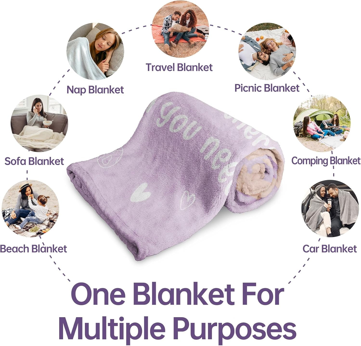 Get Well Gifts for Women Men, Hug/Healing Blanket, Thinking of You/Cancer Care/Sympathy/After Surgery Gifts for Friends, Sister, Coworkers, Soft Throw Blankets