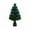 B, variant on Artificial Christmas Tree with Lights, Fiber Optic Christmas Tree, Battery Operated Small Christmas Tree for Home Office Party Decorations, Snowflake Tabletop Tree LED Lights