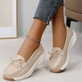 thumbnail image 6 of Beige Women Slip On Mule Shoes With Non Slip Sole Comfortable Lightweight Walking Shoes For Everyday Use Easy Wear Casual Footwear, 6 of 8