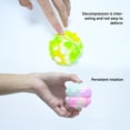 thumbnail image 3 of Bola de ventilación de silicona, juguete para aliviar el estrés con burbujas de empuje octágono 3D, juguete giratorio con burbujas de empuje meticulosamente diseñado, 3 of 8
