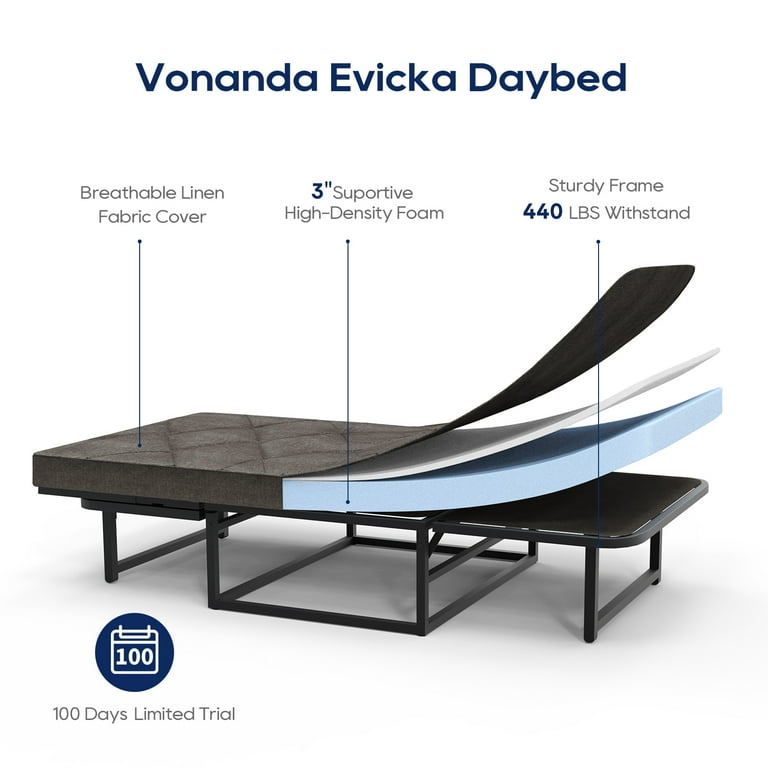 Vonanda Sofa Bed Plus Convertible Chair 5 in 1 Multi Function