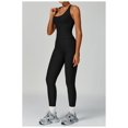 thumbnail image 2 of PISONIC Women's Yoga Outfits 2 Piece High Waisted Leggings with Sports Bra Gym Clothes Sets, 2 of 7