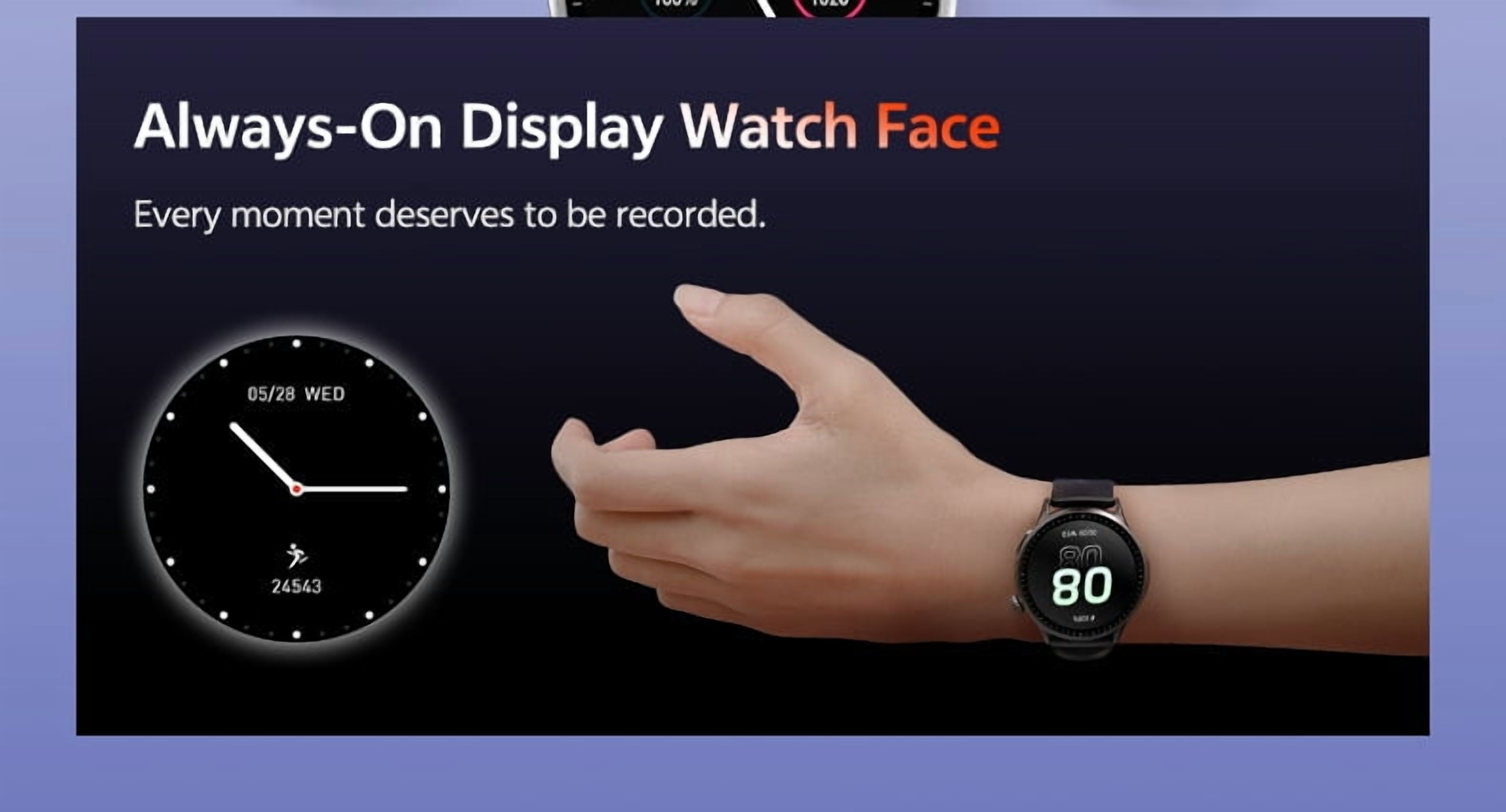 LAATIKUI GTR3 smart watch Waterproof SOS Healthy Sports Waterproof