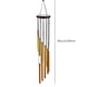 thumbnail image 3 of Viento de madera para colgar en la pared inspirador de campana de tubos (tubo de oro de caoba), 3 of 3