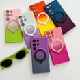 thumbnail image 2 of TECH CIRCLE Magnetic Case For Samsung Galaxy S23 Plus with Invisible Stand [Compatible with MagSafe] Shockproof Protective Slim Gradient Color Ring Holder Phone Cases for Galaxy S23 Plus,Pink Green, 2 of 8