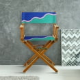 thumbnail image 3 of 18" Director's Chair Honey Oak Frame-Wavy Wave, 3 of 4