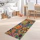 thumbnail image 5 of Alfombra antideslizante universal de 71 pulgadas, suave y duradera, con agarres para alfombras, ideal para pasillos. Flor 60 × 180 cm, 5 of 9