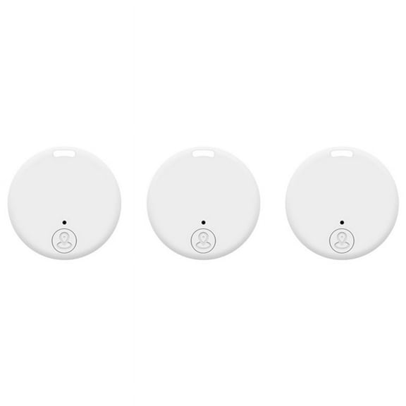 3 Pack GPS Tracker for Vehicles Key Finder GPS Tracker Mini GPS Tracker Pet GPS Tracker White