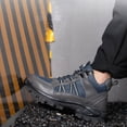 thumbnail image 3 of AUXDIQ Work Shoes Men Women Breathable Steel Toe Cap Industrial Trainers Lightweight Construction Sneakers Sport Shoes, 3 of 6