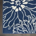 thumbnail image 5 of Nourison Passion Navy/Ivory 1'10" x 6' Area Rug, Boho, Floral, Bed Room, Living Room, Dining Room, Kitchen, , Easy Cleaning, Non Shedding (6' Runner), 5 of 8