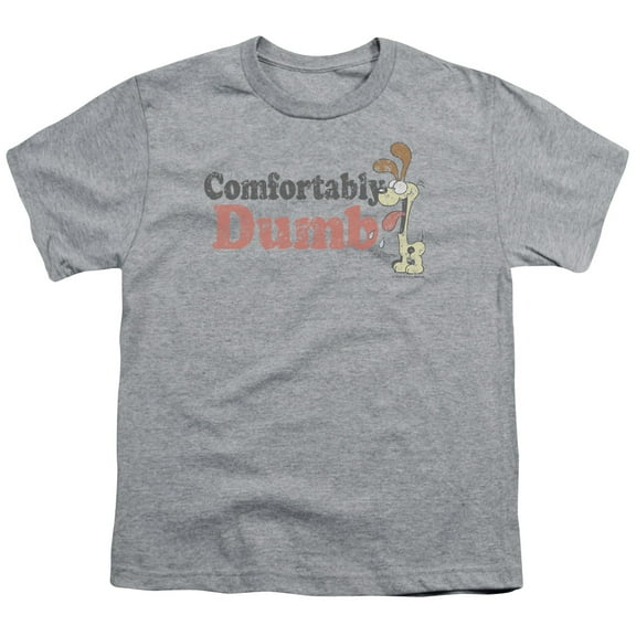 Garfield - Comfortably Dumb - Youth Short Sleeve Shirt - Medium