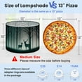 thumbnail image 2 of Lampshades 2 Pack deer hind standing grass green forest without leaves 13"x13"x10" Light Shade for Table Lamps Floor Lamps Drum Lamp Shades Lampshade Replacement Easy Assembly, 2 of 8