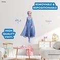thumbnail image 2 of Disney Frozen Elsa Wall Decals - 33" Princess Elsa Wall Vinyl Stickers Bedroom Decor - Peel and Stick Room Decorations, 2 of 7