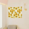 thumbnail image 3 of Picia Artistic Marble Pattern Sunflower Pattern Tapestry-Tapestries for Bedroom Living Room Dorm(29x37"), 3 of 8