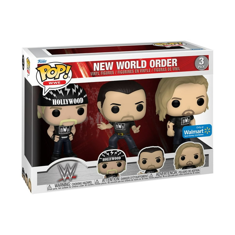 Funko Pop! WWE: 3PK - New World Order (NWO) Vinyl Figure (Walmart Exclusive) - Walmart.com